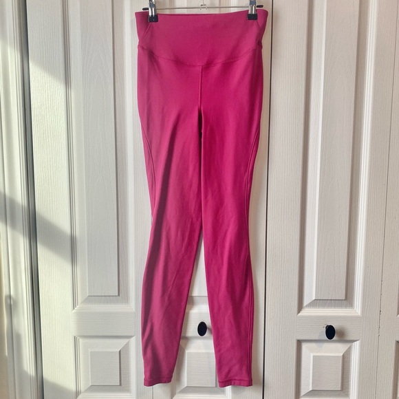 Lululemon base pace high rise fleece tight leggings 28” pink size 6 - Picture 4 of 8